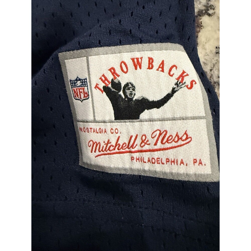 Mitchell And Ness Women’s Dallas Cowboy Long Sleeve Hooded Jersey Material Sz 2X - Picture 10 of 11